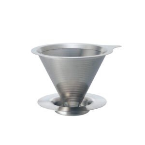 Hario V60 01 Double Mesh Metal Dripper 1-2T