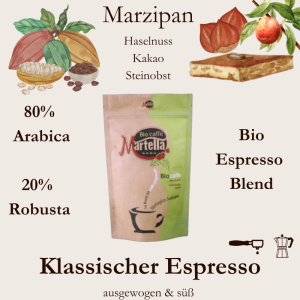 Martella Bio espresso Blend
