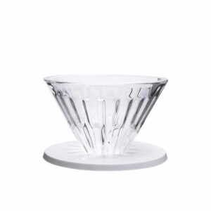 Timemore crystal eye glass dripper 01 weiss