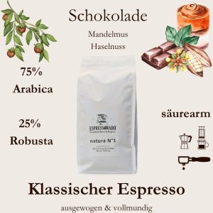 Espressorado Natura no 1 1000g