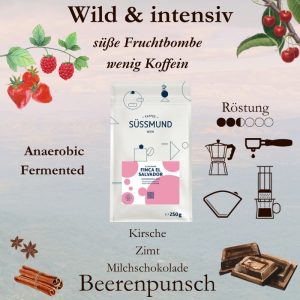 Süssmund Finca El Salvador anaerob fermentierter Kaffee – 250g bei Espressorado
