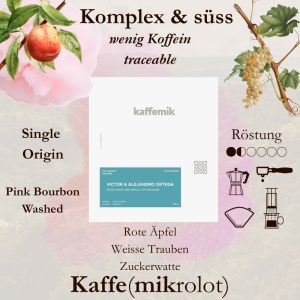 Kaffemik Kaffee von Victor & Alejandro Ortega 200g Packung – Specialty Coffee bei Espressorado