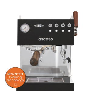 Ascaso Steel DUO Plus schwarz V3 (Vers. 2.5 update 2026)