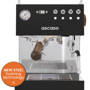 Ascaso Steel DUO PID schwarz V3 (Vers. 2.5 update 2026)